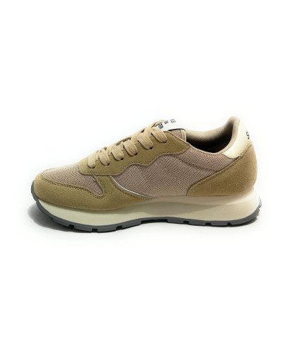 Sneaker Sun68 Ally glitter textile 16 beige D27SU12 Z46204