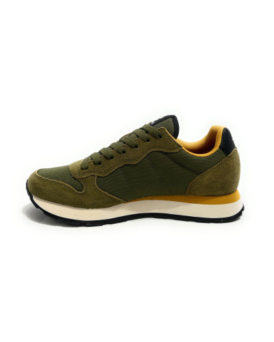 Sneaker running Sun68 Tom Solid 19 militare U27SU19 Z46101