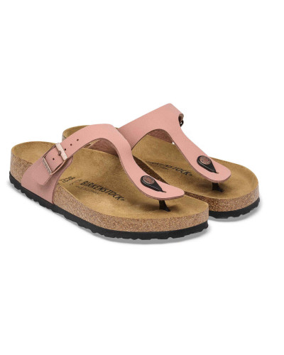 Sandalo donna Birkenstock Gizeh BS Birko-Flor Nubuck pink clay DS26BI24 1033151
