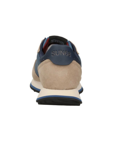 Sneaker uomo Sun68 Jaki bicolor 77 beige scuro U27SU11 Z46122
