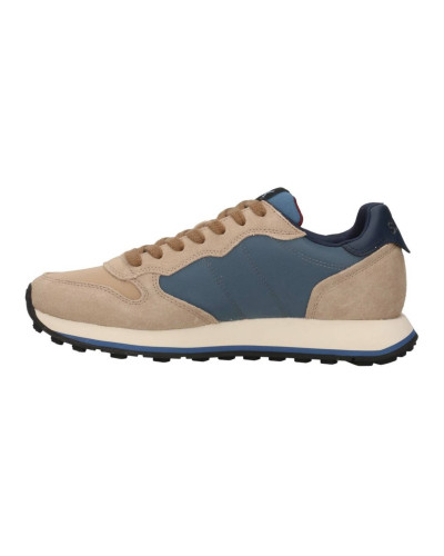 Sneaker uomo Sun68 Jaki bicolor 77 beige scuro U27SU11 Z46122