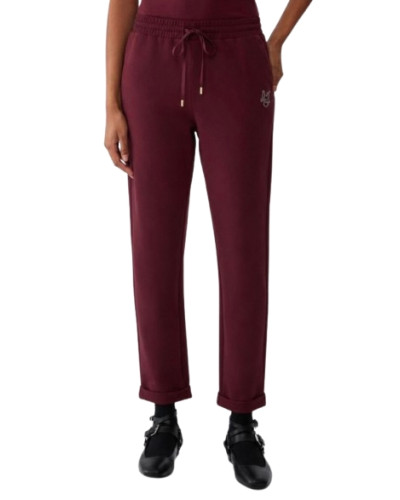 Pantalone da sub donna Liu Jo red aubergine E27LJ12 TF6284 J3958 91718