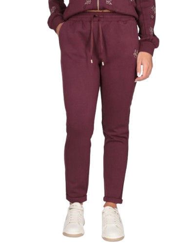 Pantalone da sub donna Liu Jo red aubergine E27LJ12 TF6284 J3958 91718