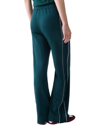 Pantalone donna Liu Jo in felpa lungo green E27LJ14 TF6054 F0778 D3022