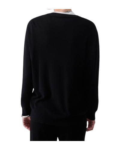 Maglia aperta donna Liu Jo cardigan nero/bianco E27LJ16 TF6035 MS49I A3521