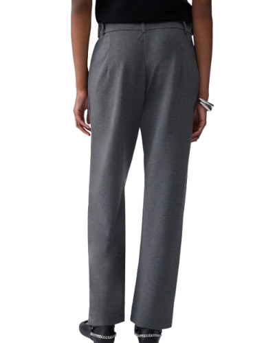 Pantalone donna Liu Jo in jersey lungo acciaio grigio E27LJ21 TF6220 J3970 02062
