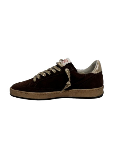 Sneaker donna 4B12 coffee D27QB03 PLAYNEW-D2031