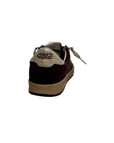 Sneaker donna 4B12 coffee D27QB03 PLAYNEW-D2031