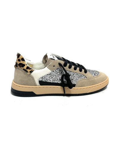Sneaker donna SVNTYSX 7/6 Stay-D24 platinum/ leo D27SV04