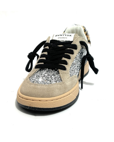 Sneaker donna SVNTYSX 7/6 Stay-D24 platinum/ leo D27SV04