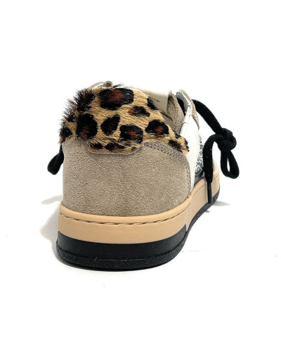 Sneaker donna SVNTYSX 7/6 Stay-D24 platinum/ leo D27SV04
