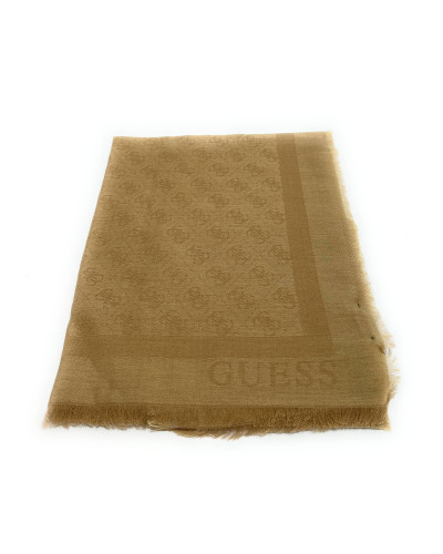 Foulard donna Guess Milano beige multilogo C27GU03 AM9617POL03