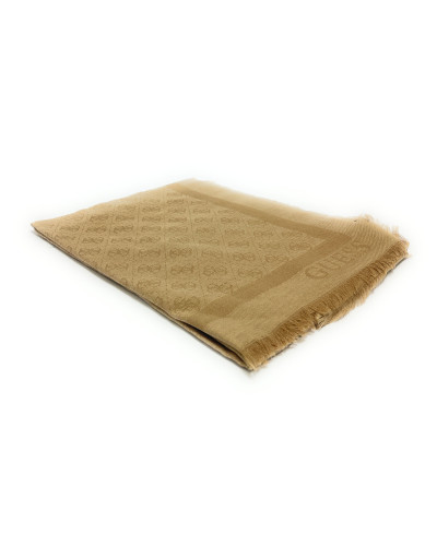 Foulard donna Guess Milano beige multilogo C27GU03 AM9617POL03