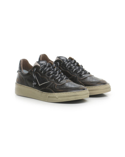 Scarpe uomo 4B12 sneaker testa di moro U27QB05 HYPER-U3021
