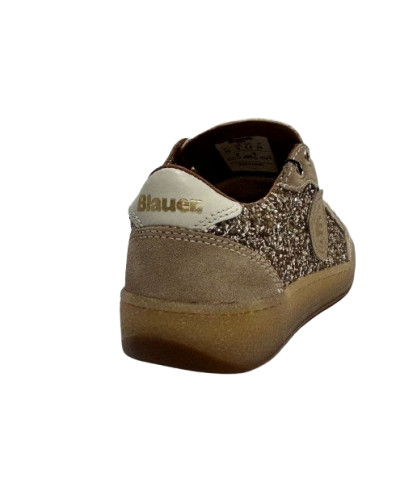 Sneaker donna Blauer Olympia21 platinum glitter D27BU01 F6OLYMPIA21/GLI