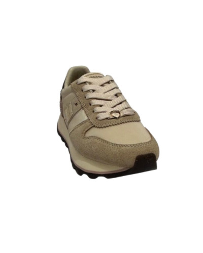 Scarpe donna Blauer sneaker pelle/tessuto/ecopelle cream/pink D27BU04 F6MILLS01/GLI