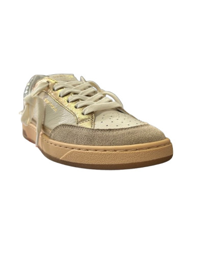 Sneaker donna SVNTYSX 7/6 Stay-D22 white/ platinum / glitter D27SV02