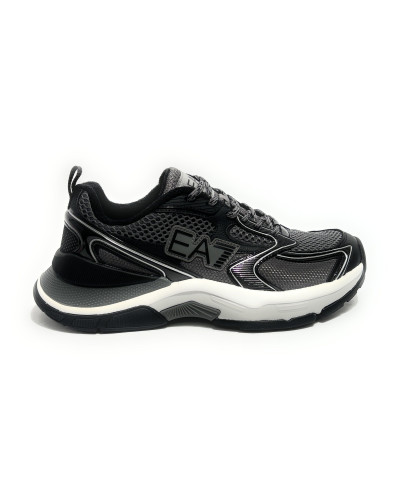 Sneaker EA7 Emporio Armani Predator pewter/ black/ pearliz unisex U27EA04 X8X249 XK446 MZ856