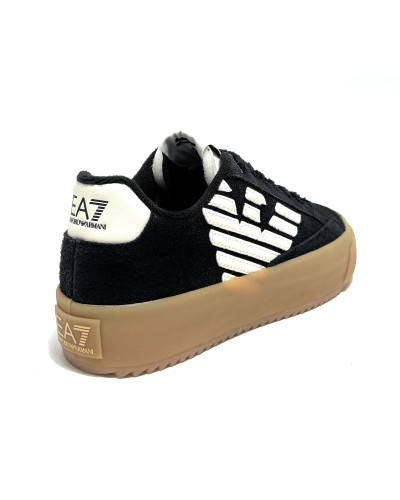 Sneaker EA7 Emporio Armani triple black/ white/ honey U27EA07 7X000872 AF28086 MC685