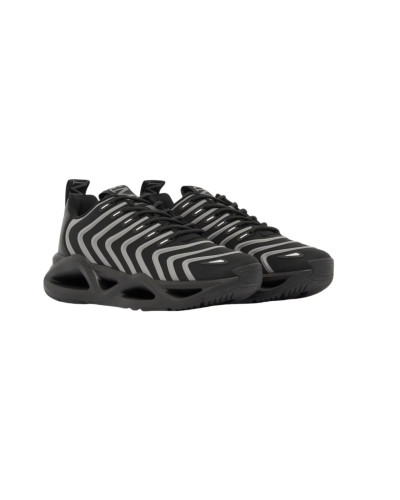 Sneaker EA7 Emporio Armani triple black/cloudbu U27EA09 7X000303 AF18441 MC662