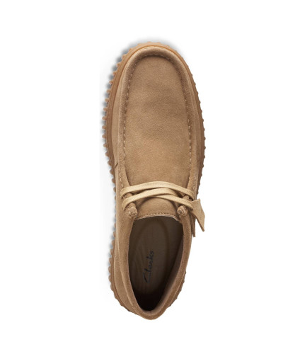 Polacchino uomo Clarks Torhill Hi dark sand suede U27CL01 26173663
