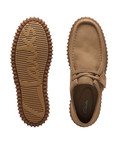 Allacciata uomo Clarks Torhill Lo dark sand suede U27CL03 26173471