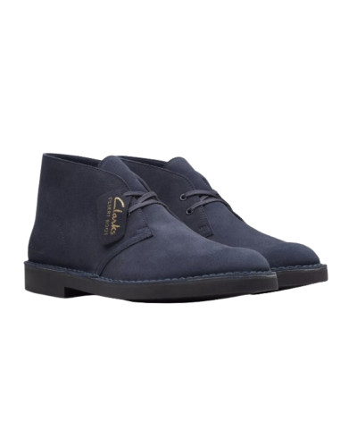 Polacchino uomo Clarks Desert Boot Evo navy suede U27CL07 26168085