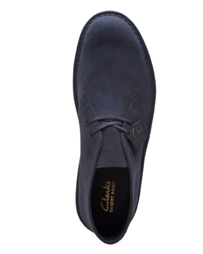 Polacchino uomo Clarks Desert Boot Evo navy suede U27CL07 26168085