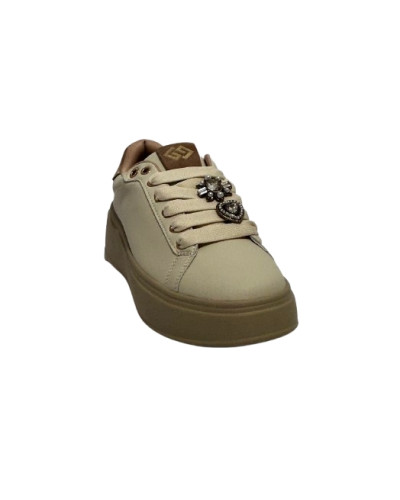 Sneaker donna Gold&gold beige D27GG08 GB1093