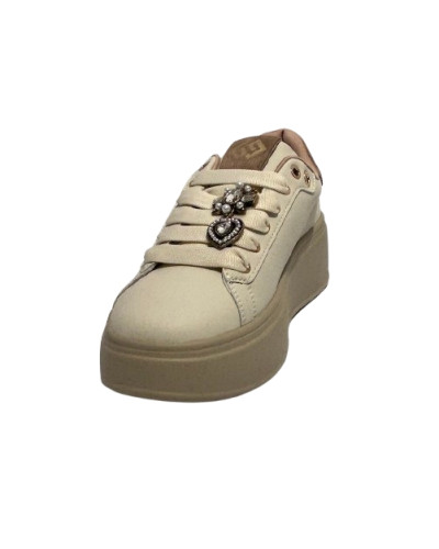 Sneaker donna Gold&gold beige D27GG08 GB1093