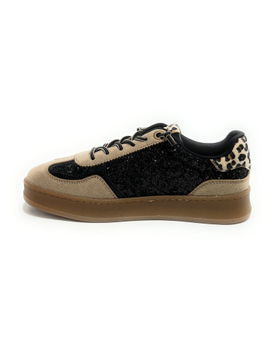 Sneaker donna Gold&gold leopard D27GG01 GB1077