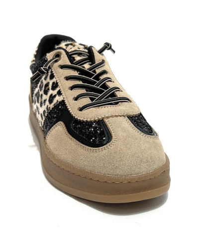 Sneaker donna Gold&gold leopard D27GG01 GB1077