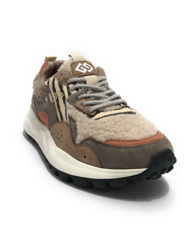 Sneaker donna Gold&gold khaki D27GG04 GB1000