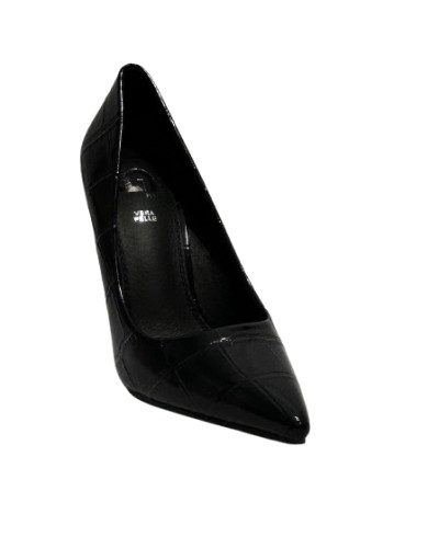 Scarpe donna décolleté Gold&gold tc 100 ecopelle cocco nero D27GG07 GD846-2