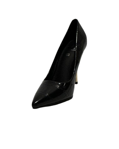 Scarpe donna décolleté Gold&gold tc 100 ecopelle cocco nero D27GG07 GD846-2