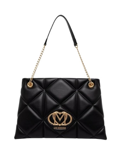 Borsa donna a spalla Love Moschino nero B27MO32 JC4040PP1PLC0000