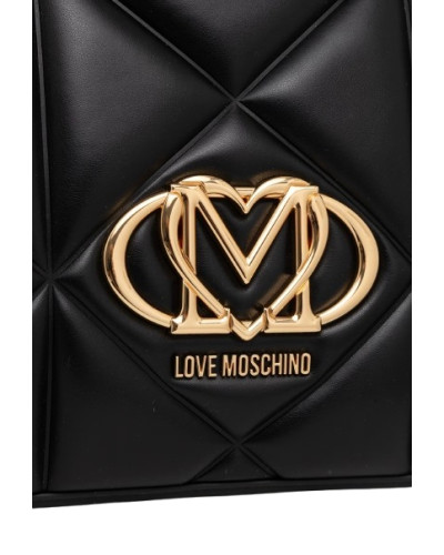Borsa donna a spalla Love Moschino nero B27MO32 JC4040PP1PLC0000