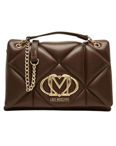 Borsa donna a spalla/ tracolla Love Moschino cioccolato B27MO29 JC4041PP1PLC0300