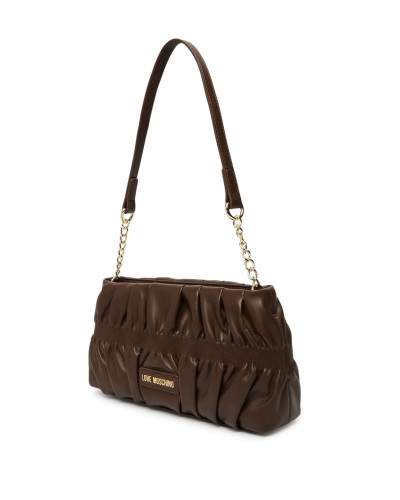 Borsa donna Love Moschino a spalla in ecopelle marrone B27MO38 JC4089PP1PLU0300