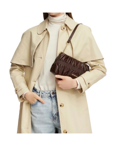 Borsa donna Love Moschino a spalla in ecopelle marrone B27MO38 JC4089PP1PLU0300