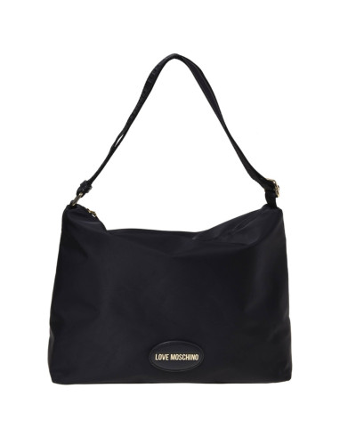 Borsa donna Love Moschino a spalla nylon nero B27MO37 JC4071PP1PLM100A