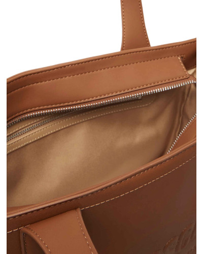 Borsa Love Moschino shopper in ecopelle marrone cuoio B27MO48 JC4045PP1PLE0200