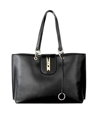Borsa donna Love Moschino shopper in ecopelle nero B27MO52 JC4029PP1PLI0000