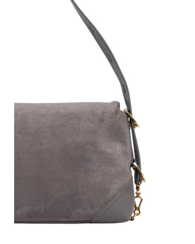 Borsa donna a mano/ spalla Love Moschino velour grigio B27MO58 JC4092PP1PLD101A