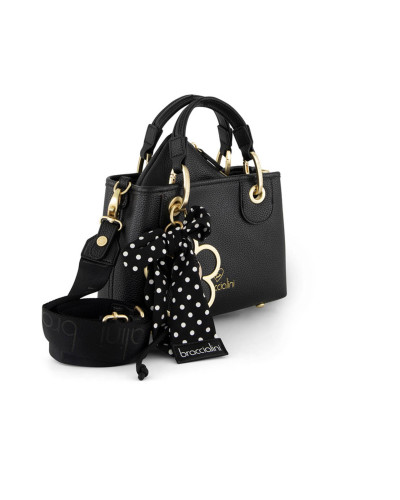 Borsa a mano con tracolla Braccialini Beth nero B27BR11 B19222