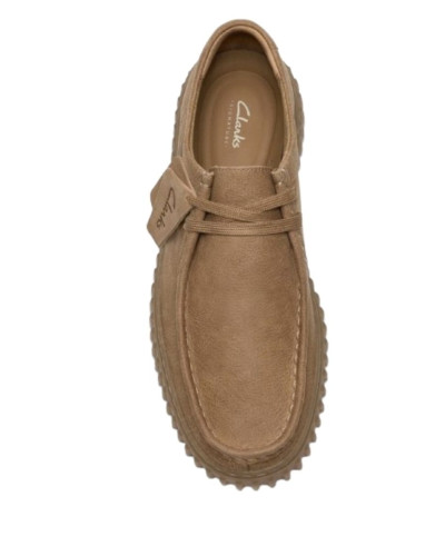Allacciata uomo Clarks Torhill Lo dark sand leather U27CL08 26186161
