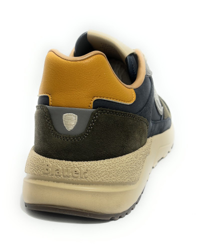 Sneaker uomo Blauer Ozark01 military/ navy U27BU04 F6OZARK01/NUS