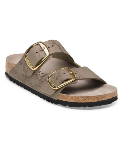 Sandalo donna Birkenstock Arizona Big Buckle python gray taupe D27BI01 1032891