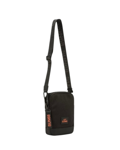 Borsa uomo crossbody everyday in nylon Sun 68 nero B27SU03 Y46103