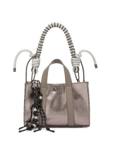 Borsa donna Sun 68 a mano/ tracolla mini bag ecopelle metallic acciaio B27SU04 Y46215
